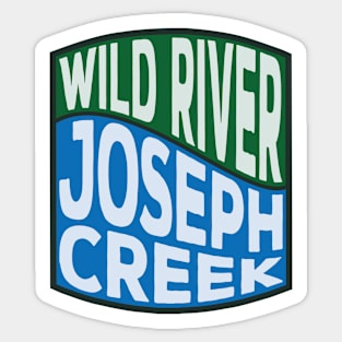 Joseph Creek Wild River Wave Sticker